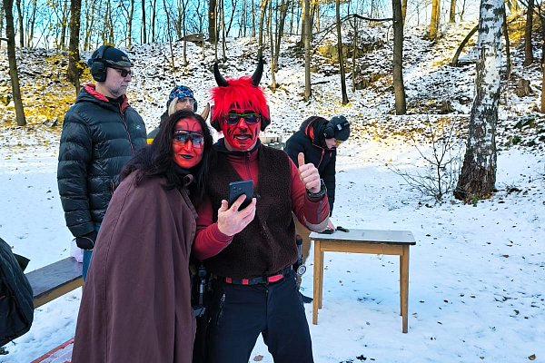 Fotografie z akce Mikulášský závod 2024