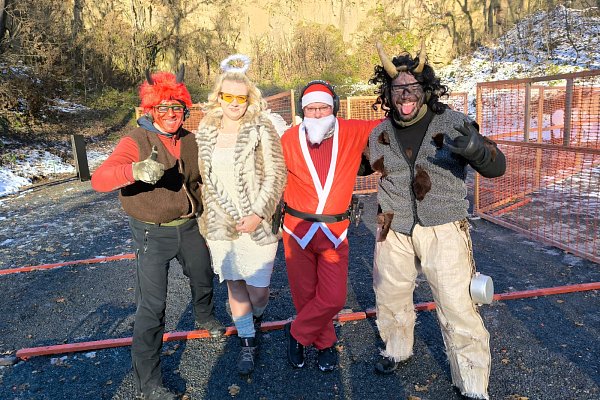 Fotografie z akce Mikulášský závod 2024